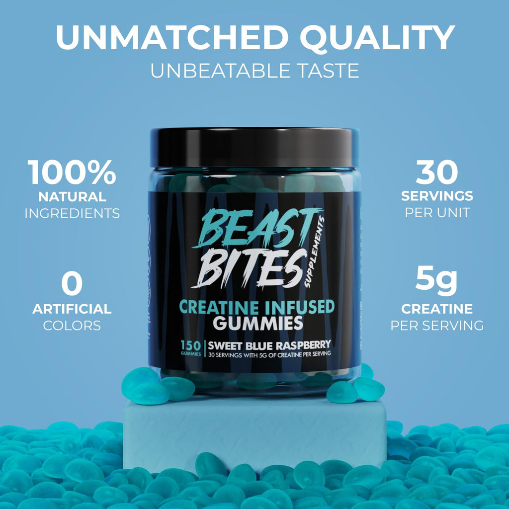 Suplemento Creatina Gomitas Beast Bites