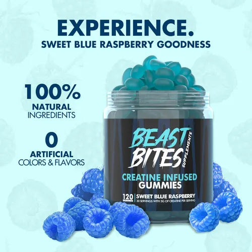 Suplemento Creatina Gomitas Beast Bites